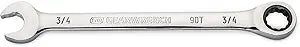 GEARWRENCH 3/4" 4 Degree Swing Arch 12 Point Ratcheting Combination Wrench - 86949