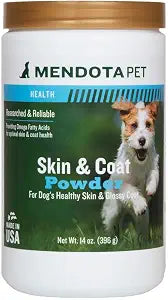 Mendota Pet Skin & Coat Powder - Healthy Skin & Coat - 14 oz