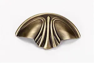 Alno A1509-AEM Traditional Venetian Cup Pulls, Antique English Matte