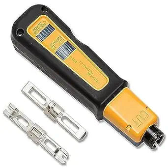 Fluke Networks 10061120 D914S Impact Punch Down Tool with EverSharp 110 & 66 Blades