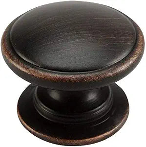 Cosmas 10 Pack 4702ORB Oil Rubbed Bronze Knob 1-1/4 Inch Diameter