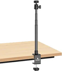 Ailight Adjustable Desk Camera Mount & Webcam Stand 10.8"-31.1"