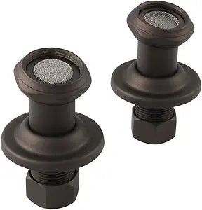 Kingston Brass CAU4105 Vintage Tub Mount Couplers, Oil Rubbed Bronze