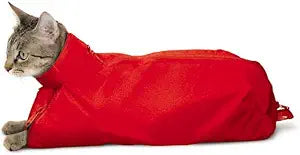 Four Flags Feline Cat Sack Nylon Restraint Bag Vet Supply Size Medium 4-8 Pounds Washable