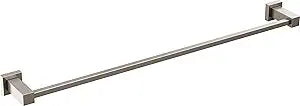 Delta Faucet Velum 24-Inch Single Towel Bar, Brushed Nickel Bathroom Towel Holder, Wall Mounted Towel Rack, Towel Hanger, Stainless IAO20824-SS