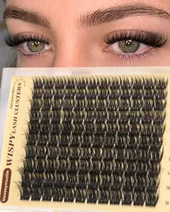 Fluffy Lash Clusters Wispy Eyelash Clusters Russian Lashes 10-16mm