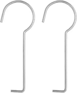 pson 4Pcs 2.5mm Stainless Steel Drain Key Lifting Hook, Shower Drain Grate Puller Tool for Bathroom, Sink and Floor Drain Cleaning Maintenance