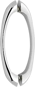 Alno G855-6-PC Back-To-Back C855 Series Modern Pull, Polished Chrome