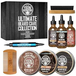 Viking Revolution Ultimate Beard Care Collection - 9 Products Included