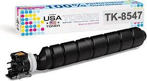 MADE IN USA TONER Compatible Replacement for Kyocera TASKalfa 4054ci, 5054ci, TK-8547K (TK8547K), Black