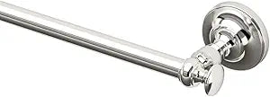 Gatco 4120 Tavern, 24" Towel Bar, Polished Nickel / Wall Mounted Towel Holder for Bathroom