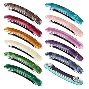 WILLBOND 12 Pcs Hair Barrettes for Women