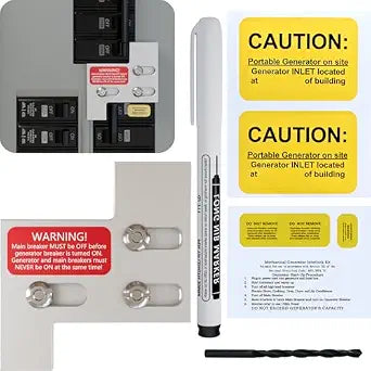 Generator Interlock kit for General Electric GE 150/200 Amp Panels