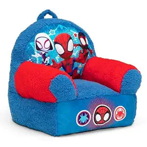Delta Children - Spidey and His Amazing Friends Cozee Buddy Kids Chair, Blue