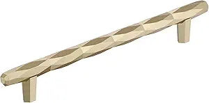 Amerock St. Vincent 8 inch (203mm) Center-to-Center Golden Champagne Cabinet Pull, BP55500BBZ