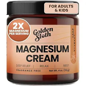 Magnesium Cream - Unscented Topical Lotion - Highly Concentrated with 2 Types of Magnesium, All-Natural, Fast-Absorbing