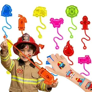 48 PCS Firefighter Party Favors for Kids