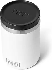 YETI Rambler 16 oz Food Jar, Vacuum Insulated, Stainless Steel, With Airtight Lid, White