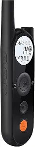 MIMOFPET Wireless Dog Fence Remote, Single Training Remote Without Collar, Rechargeable with Flash Light,Black