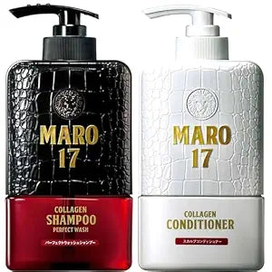 ＭＡＲＯ１７ MARO17 Collagen Shampoo Perfect Wash & Conditioner Duo