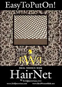 RWR No Knot Equestrian Hair Net (Medium Brown)