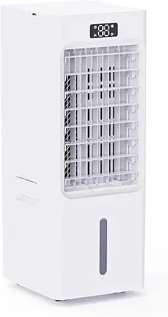 Windowless Portable Air Conditioners, 6L Swamp Cooler, 3-IN-1 Evaporative Air Cooler with 4 Ice Packs, 4 Modes & 3 Speeds, Auto Oscillating, 12H Timer, Remote, Quiet Cooling Fan