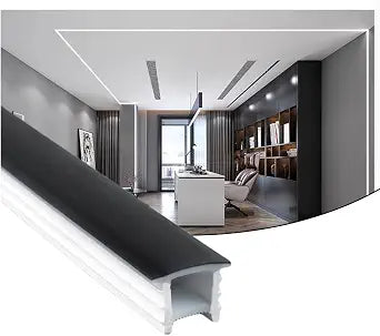 16.4FT Flexible LED Diffuser Channel for 8-18mm Width LED Strip