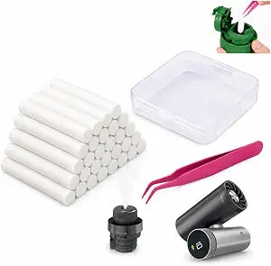 30 Pack-Exact Fit Wicks for Shark ChillPill FA02X + Plastic Storage Case