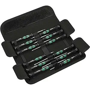 Wera 05073675001 Kraftform Micro-Set/12 Sb 1 Screwdriver Set