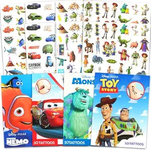 Disney Pixar Party Favors Ultimate Bundle, 200 Pcs