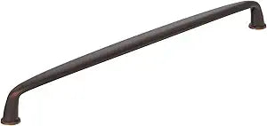 Amerock Kane 12-5/8 inch (320 mm) Center-to-Center Oil-Rubbed Bronze Cabinet Pull, BP53811ORB