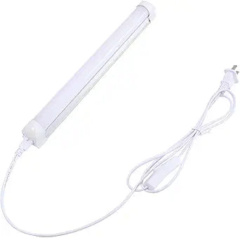 12inch 1200 LM LED Under Cabinet Light, T8 Integrated Tube Light Fixture for Utility Shop Light, Ceiling Lighting with ON/Off Switch Equ 50W 6000K 1-Pack (White 6000-6500K)