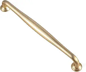 Goo-Ki 6 Pack 7 9/16'' Center to Center Modern Champagne Bronze Cabinet Pulls  Sleek Tapered Handle for Classic Furniture Contemporary Kitchen Drawer Hardware