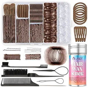 386Pcs Ballet Hair Styling Kit, Ballet Bun Kit for Women Girls