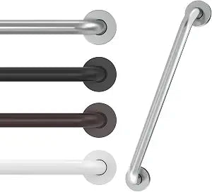 16 Inch Grab Bars for Wall Brush Nickel