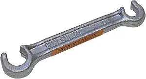 Reed Tool VW0 Double-Ended Valve Wheel Wrench, 1/2 and 21/32-Inch
