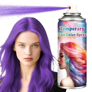 Purple Hair Color Spray Temporary for Women,120ML (Purple）
