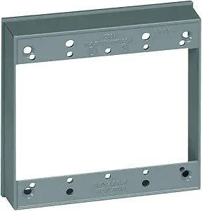 Sigma Engineered Solutions 14323 2-Gang Weatherproof Extension Ring, Gray