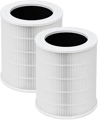 Nispira 2-Packs AP401 AP402 AP403 Filter Replacement for Dr.J, Airfire, GCZ, Dayette, JOWSET, FRESHDEW Air Purifier 3-in-1 H13 HEPA Activated Carbon