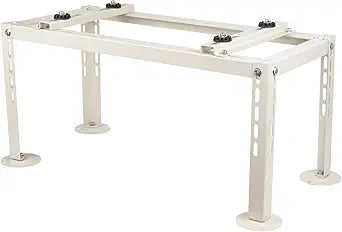WeCooper Mini Split Ground Stand for 9000-48000 BTU Ductless AC Heat Pump,Heavy Duty Adjustable Mini Split Condenser Stand,Max Load 450LBS