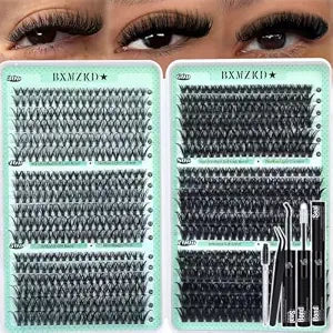 Lash Clusters Kit 708 Eyelash Clusters Kit Wispy Cluster Eyelash Extensions