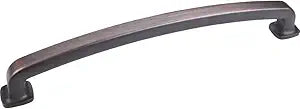 Jeffrey Alexander MO6373-18DBAC Dark Brushed Antique Copper Pulls Belcastel Collection Forged Look Flat Bottom Appliance Pull 18 Inch Center