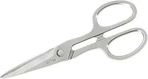 All-Clad Stainless Steel, All Purpose Kitchen Shears,Heavy gauge, Ergonomic, Rust-resistance, Food Scissors for Kitchen, Chicken, Poultry, Fish, Meat,Shelfish, Snipping herbs, 8.19 inch, Silver