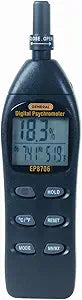 General Tools EP8706 Digital Psychrometer , Black