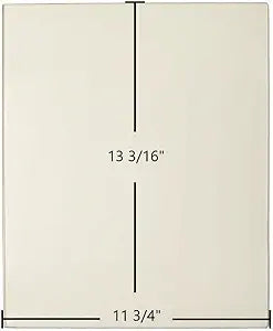 Morso 4500, 4560 Ceramic Glass Panel Γ 11 3/4" x 13 3/16" (Part #790736)