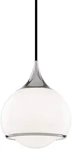 Mitzi H281701S-PN Reese Pendant, Silver