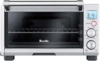 Breville BOV650XL Compact Smart Oven and Countertop Toaster, Small, Brushed Stainless Steel