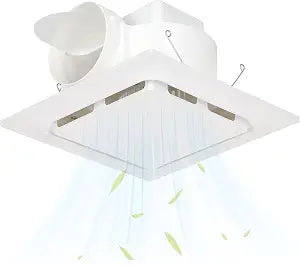 10" Ultra Quiet Bathroom Exhaust Fan Panel,110 CFM,1.0 Sones