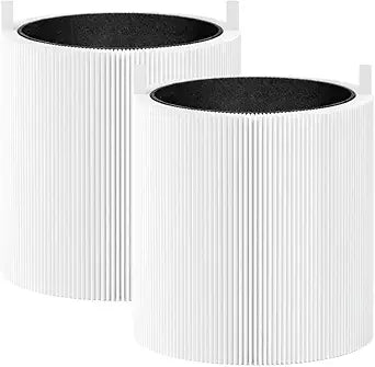 Nispira 311i Max Replacement Filter for Blueair Blue Pure 311i Max Air Purifier, True HEPA & Activated Carbon, Compatible with F3MAX, 2-Pack