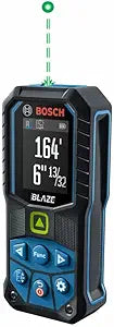 BOSCH GLM165-25G Blaze Green-Beam 165 Ft. Laser Measure, Laser Distance Measuring Tool